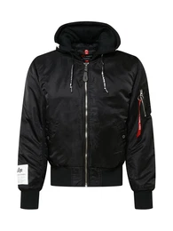 Bomberjacke ''''MA-1 ZHP'''' schwarz / rot