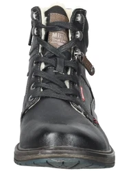 MUSTANG Schnürboots braun/rot/schwarz