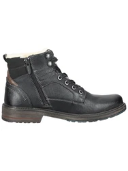 MUSTANG Schnürboots braun/rot/schwarz