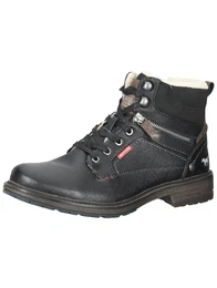 Schnrboots braun / rot / schwarz