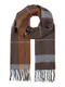 JACK & JONES Schal braun / blau