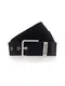 MUSTANG Grtel dunkelbraun / schwarz / silber