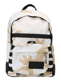 Rucksack weiß / khaki / schwarz