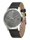TOMMY HILFIGER Uhr anthrazit / schwarz / silber