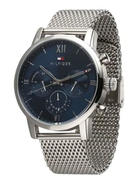 Uhr navy / silber