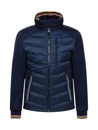 Jacke dunkelblau / weiß / goldgelb