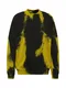 DIESEL Sweatshirt ''''MART'''' oliv / schwarz
