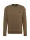 JACK & JONES Sweatshirt dunkelbraun