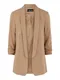 PIECES Blazer ''''Boss''''  svetlo rjava