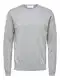 SELECTED HOMME Pullover 'Berg' grau