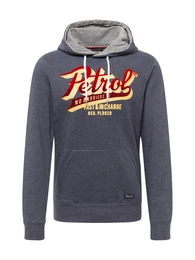 Sweatshirt navy / gelb / bordeaux