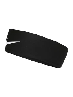 NIKE Sportstirnband 'FURY 3.0' schwarz/weiß