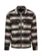 River Island Prehodna jakna  rjava / umbra / bela