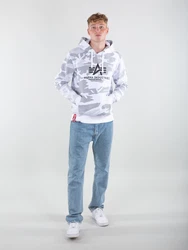 ALPHA INDUSTRIES Sweatshirt Grün/Hellgrau/Weiß/Dunkelgrün/Grau