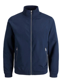 Jack & Jones Blouson JJERUSH HARRINGTON BOMBER NOOS nachtblau