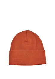 Beanie aus kuscheliger Wolle dunkelorange