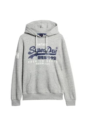Sweatshirt nachtblau / graumeliert / wei