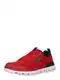 SKECHERS Nizke superge  rdea / srebrna