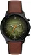 FOSSIL Uhr braun / grn / schwarz