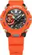 CASIO Herrenuhr orange / schwarz