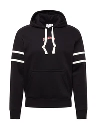 Sweatshirt schwarz / weiß / rot