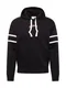 Champion Authentic Athletic Apparel Sweatshirt schwarz / weiß / rot