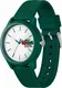 LACOSTE Uhr dunkelgrn / wei