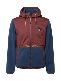 Jacke ''''On Top'''' navy / burgunder / pastellgrün / cognac