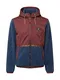 Iriedaily Jacke ''''On Top'''' navy / burgunder / pastellgrün / cognac