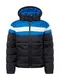 INDICODE JEANS Jacke ''''Agrippa'''' schwarz / weiß / himmelblau