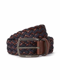 Boggi Milano Gürtel navy / braun
