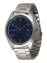 Uhr dunkelblau / silber