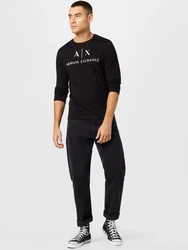 ARMANI EXCHANGE Shirt schwarz/weiß