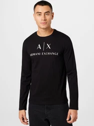 ARMANI EXCHANGE Shirt schwarz/weiß