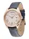 GUESS Uhr  ronato zlata / temno modra / bela