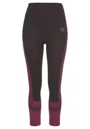 Sportovní kalhoty bobule / tmavě fialová / bílá