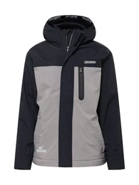 Jacke grau / schwarz