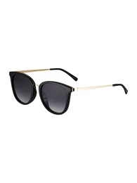 Sonnenbrille gold / schwarz