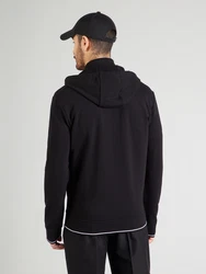 ARMANI EXCHANGE Sweatjacke schwarz/weiß