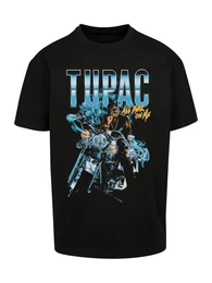 T-Shirt ''''Tupac'''' mischfarben / schwarz