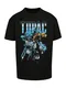 Mister Tee T-Shirt ''''Tupac'''' mischfarben / schwarz
