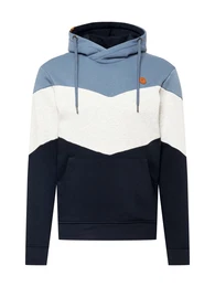 Sweatshirt''''Marcus'''' dunkelblau / rauchblau / weimeliert