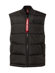 ALPHA INDUSTRIES Weste rot/schwarz/weiß