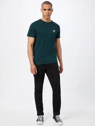 Iriedaily T-Shirt dunkelgrn/wei