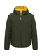 CMP Sportjacke oliv / neongelb