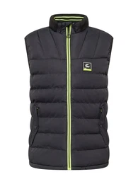 Weste schwarz / kiwi