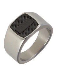 Ring ''''Seal'''' schwarz / silber