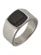 BOSS Black Ring ''''Seal'''' schwarz / silber