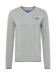 Pullover ''''Tons'''' hellgrau / schwarz