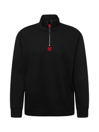 Sweatshirt 'Durty' rot / schwarz